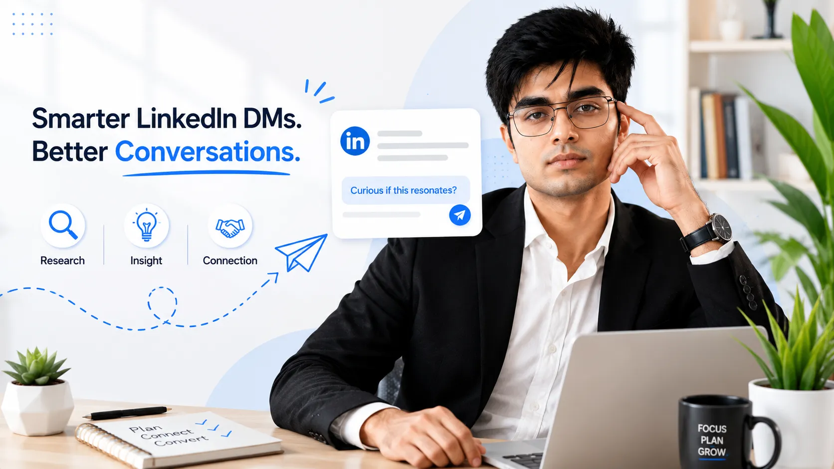 LinkedIn DM Framework: How to Generate High-Quality B2B Leads and Get More Replies