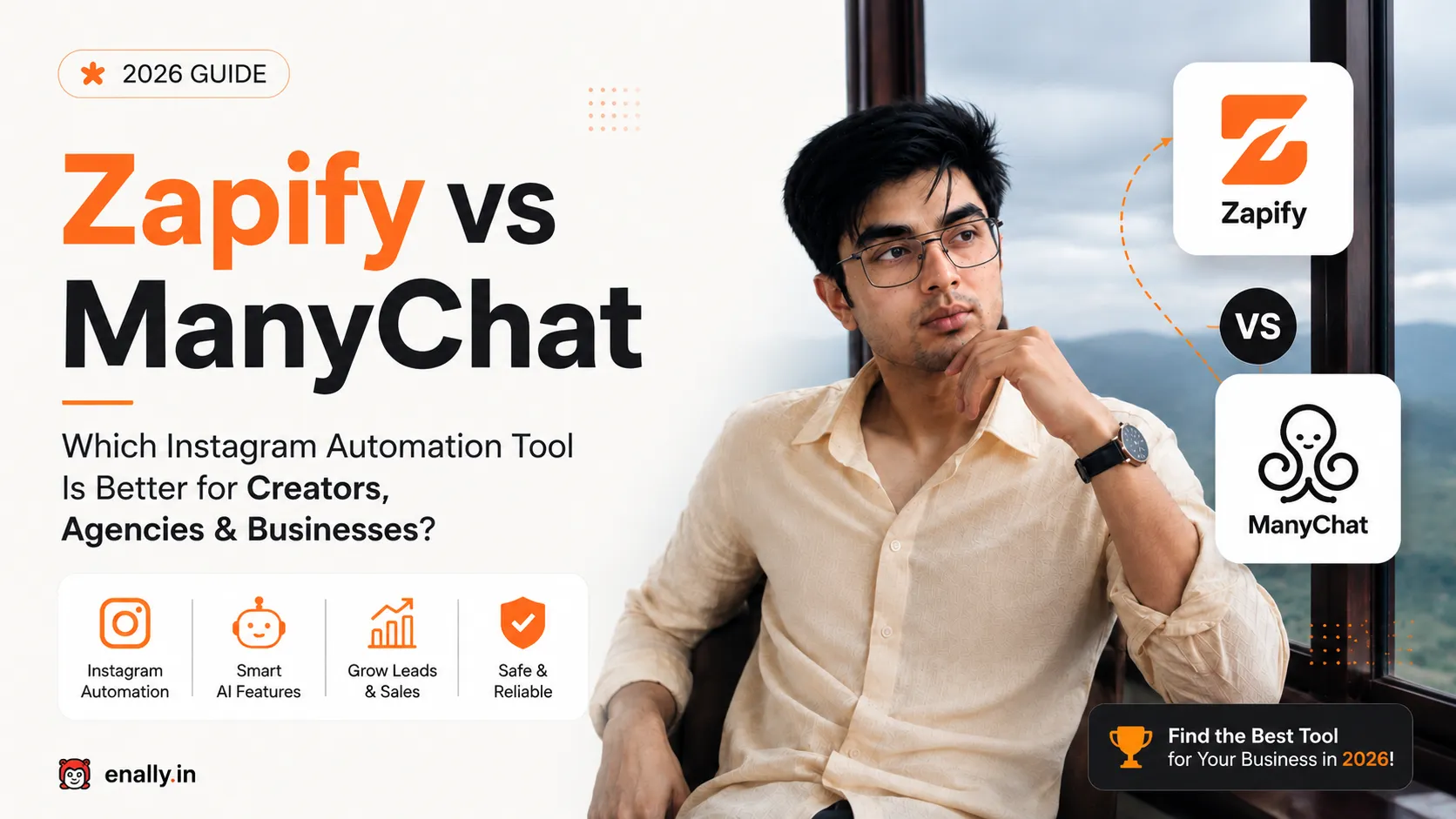 Zapify vs ManyChat (2026): Which Instagram Automation Tool Is Better for Creators, Agencies & Businesses?